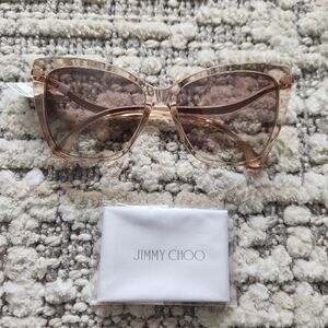Jimmy Choo Pink Sunglasses New